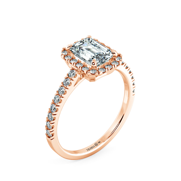 Nhẫn đính hôn Halo đai tấm NCH8202 4